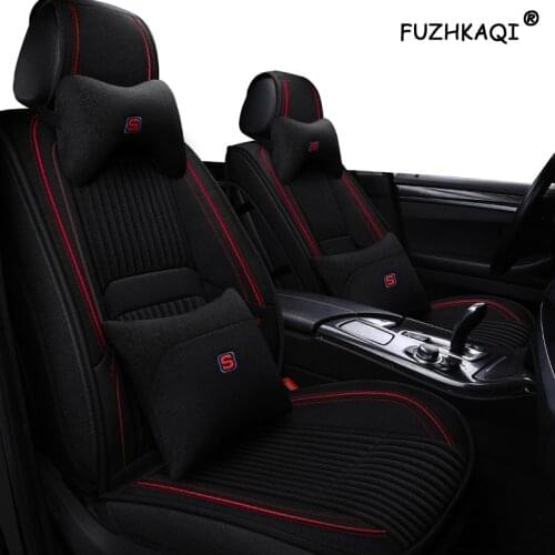 FUZHKAQI car seat cover For toyota avensis t25 wish prado 120 150 corolla prius land cruiser 100 camry aygo rav4 seat cover cars