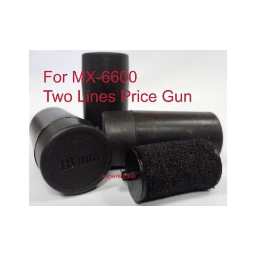 [ Fly Eagle ] 3pcs/lot MX-6600 18mm Refillable Roller for Price Tag refill Ink rolls for MX-6600