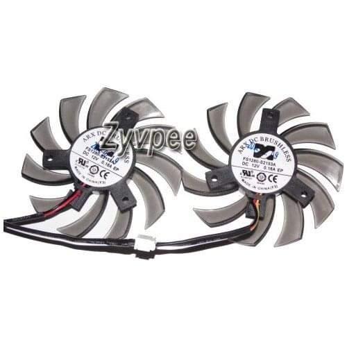 FS1280-S2153A 12V 0.16A Video Fan,a Set of 2pcs