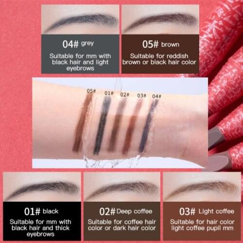 Eyebrow Pencil Curling Paper Drawing Line Beginner Embroidery Naturally Not Easy To Decolorize And Waterproof Makeup TSLM1