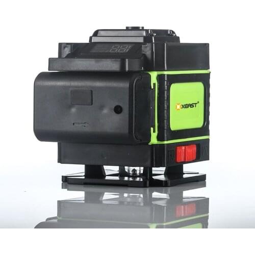 XEAST 2020 3D Laser Level 12 Lines Self-Leveling 360 Horizontal And Vertical Cross Super Powerful Green Laser Beam Line