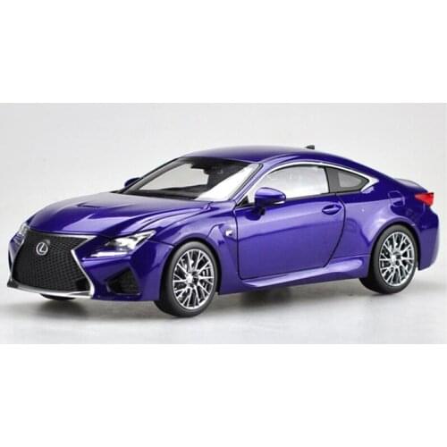 New 1:18 For Toyota Lexus RCF RC F Diecast Model Car hobby Gifts Collection Display White/Orange/Blue Metal,Plastic,Rubber