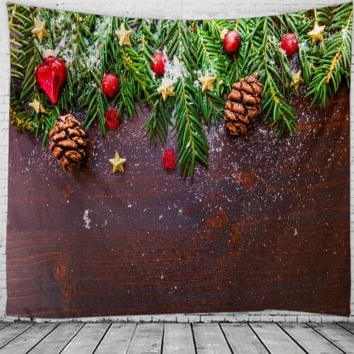 Christmas gift 3D Tapestry Wall Hanging Bed Spread Beach Towel Table Cloth Yoga Mat New Year 2021 280cm*180cm large size