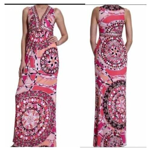 Sexy Dress Real Seconds Kill None Womens Clothing Fashionable Italian Brand Bohemia Longer Stretch Vest Dress Is Extended