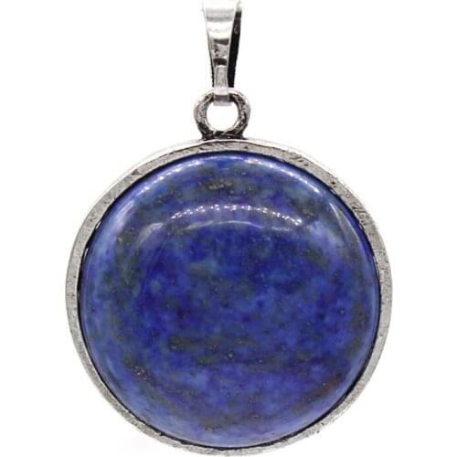 100-Unique 1 Pcs Temperament Silver Plated Tree of Life Owl Pendant Lapis Lazuli Necklace Ethnic Jewelry