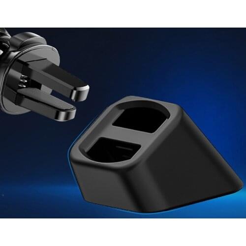 Universal Wireless Car Charger Stand Base Dashboard Mount Car Mobile Phone Holder Bracket Air Outlet Clip Accessories
