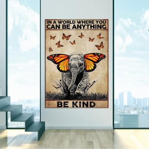 In a world where you can be anything beautiful, bedroom wall art, printable art, nursery wall art, nursery wall art, animal post