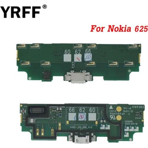 YRFF Repair Parts Charging Port Micro Flex Cable For Nokia 625 Dock Connector Charging USB Port Flex Cable