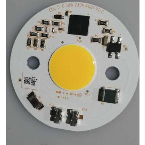 1PCS DIY Hydroponice AC110V-220V 30W 40W COB LED Grow Light 3500K Chip 380nm-780nm for Indoor Plants Seedlings and Flowers