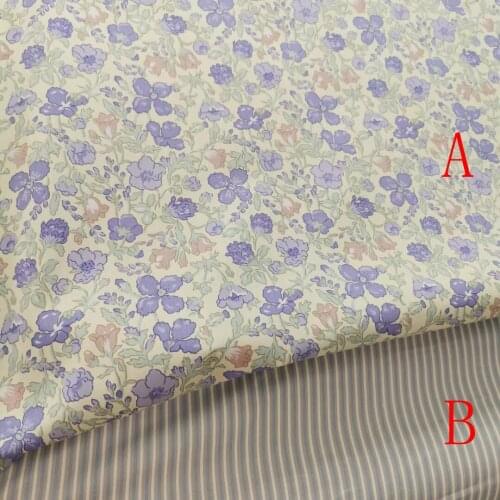 2021 New Arrivals 160cm 100% Cotton Twill Fabrics Flower Rose Daisy Color Dots Heart Floral For Sheet Cushion Craft Dress 5meter