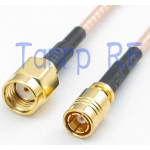 6in RP SMA male plug to SMB female jack RF adapter connector 15CM Pigtail coaxial jumper cable RG316 extension cord