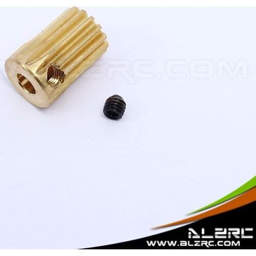 ALZRC 450 Pro 3.5mm Copper Motor Pinion Gear 14T RC Hlicopter Parts HP45043-14