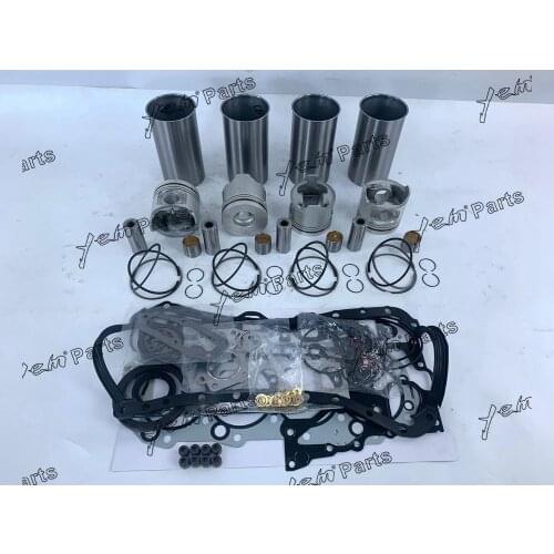 Free Shipping 4Jh1 Overhaul Kit With Gasket Set For Isuzu Engine