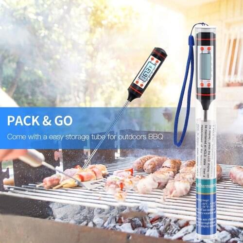 Digital Meat Thermometer Cooking Food Kitchen BBQ Probe Water Milk Oil Liquid Oven Digital Temperaure Sensor Meter TP101