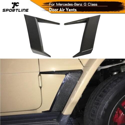 Carbon Fiber Door Fenders Air Vents Fins Splitters Canards For Mercedes-Benz G Class All Cars 2019 2020