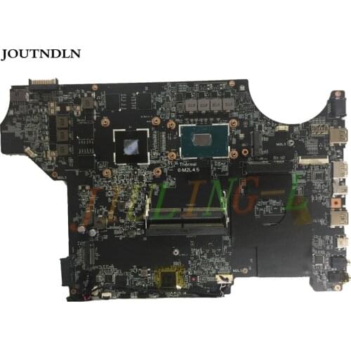 JOUTNDLN FOR MSI GE72VR LAPTOP MOTHERBOARD WITH I7-7700HQ CPU AND GTX1050M 4GB MS-16J9 MS-16J91 VER:1.0 DDR3