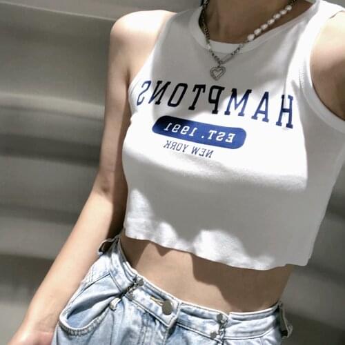 Brandy Tank Tops Women Summer New York Condole Belt Vest Girls Melville Casual Y2k Sports Clothes Aesthetic Graphics Outwear Hot