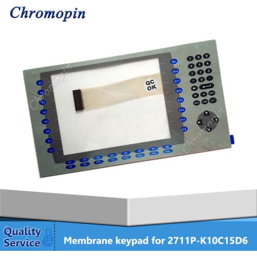 Membrane keypad switch for AB 2711P-K10C15D6 2711P-K10C15D7 PanelView Plus 1000 Membrane keyboard