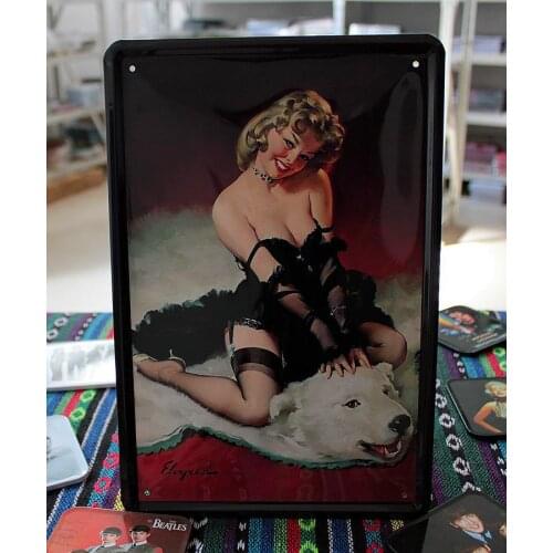 50pcs/lot Metal Sign shabby chic Sex shop Tin sign metal wall art House Cafe Bar Vintage Metal signs paiting decor G-43 freeship