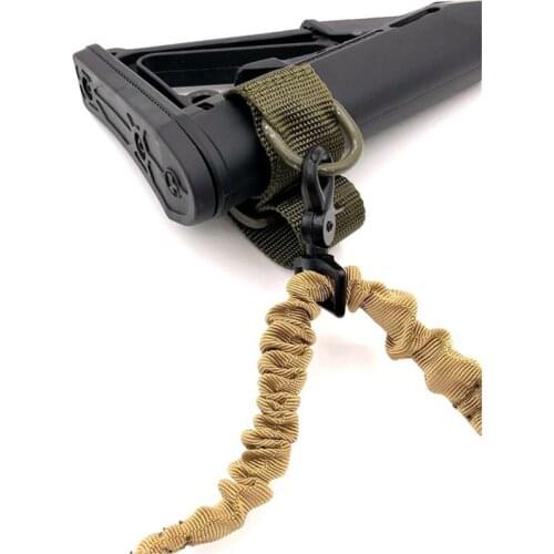 Portable Belt Safety Shoulder Strap Hunting Buttstock Sling Adapter Rifle Holder XXUF