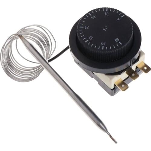 250V/380V 16A 0-60℃ Temperature Control Switch Capillary Thermostat Controlled WXTC