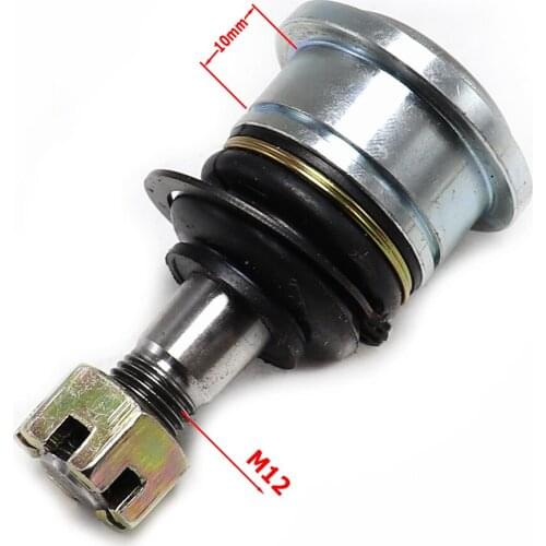 M12 Ball Joint Tie Rod End Assy Ball Pin E Steering Knuckle Arm for 50cc-250cc Buggy Dirt Bike ATV Quad