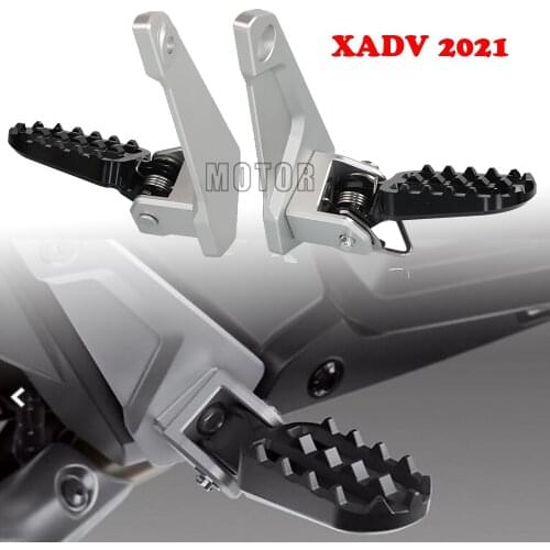 Scooter Rear set foot pegs Passenger Footpeg Lowering For HONDA X-ADV XADV X ADV 750 XADV750 XADV 750 2021 2022+ Motorcycle CNC