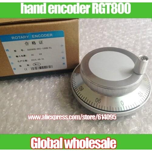 1pcs hand encoder RGT800 / machine cranked encoder / panel manual pulse generator