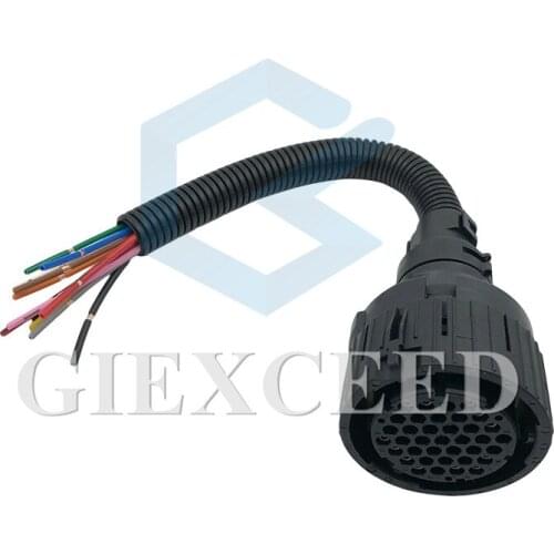 12 Wires Urea Pump Plug Automotive Truck Cable Connector For Yuchai