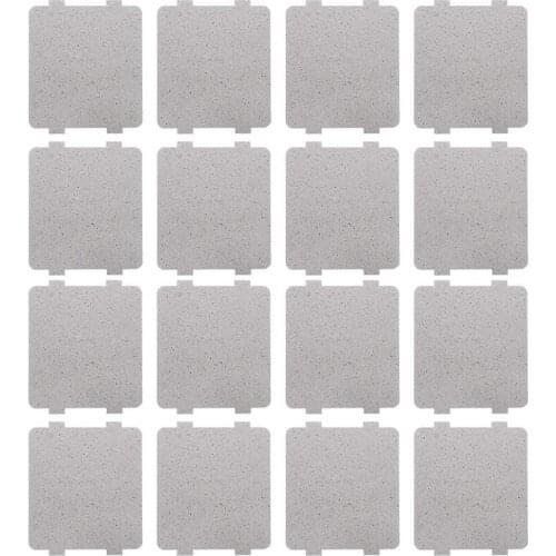 12Pcs Waveguide Cover Universal Mica Plates Sheets for Microwave Oven Repairing Replacement Part Insulation Accessories