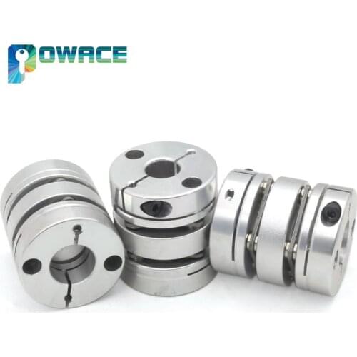 3Pcs Double Diaphragm Coupling Stepper Motor CNC Parts Router Mill engraving machine