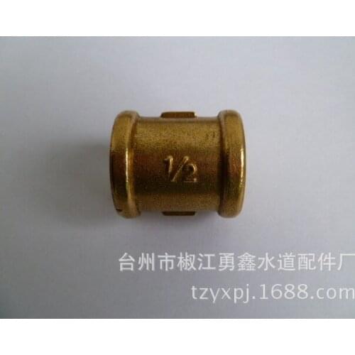 4 points copper double wire direct copper accessory copper fittings are 4 points inside the wire docking