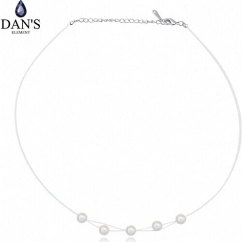 DANS Element Brand Colors Real Austrian Crystals Fashion Water Drop Tassel Pendant Necklace for Women Valentine Gift 119575