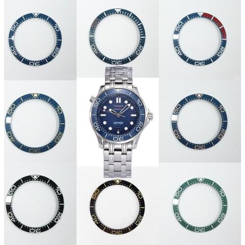 38mm Retro Watch Ring c Bezel Insert Ring for SUB Watch 40mm Case Watch Accessories Inner diameter 30.8mm