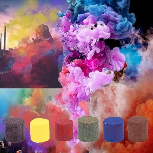 Colorful Effect Smoke Tube Bottle Studio Car Photography Toy Wedding Halloween Smoke Pills Halloween Props Combustion