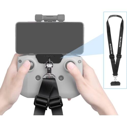 Bracket Remote Controller Lanyard With Hook Drone Accessories Adjustable Length Outdoor Hanging Neck Strap For DJI Mavic Air 2