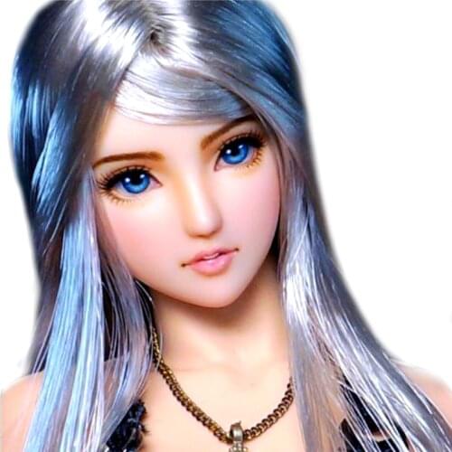 Estartek Customized SY69 1/6 Obitsu Beauty Girl Dancy Head Sculpt for Phicen OB27 Uniquedoll Action Figure Cosplay Dolls DIY