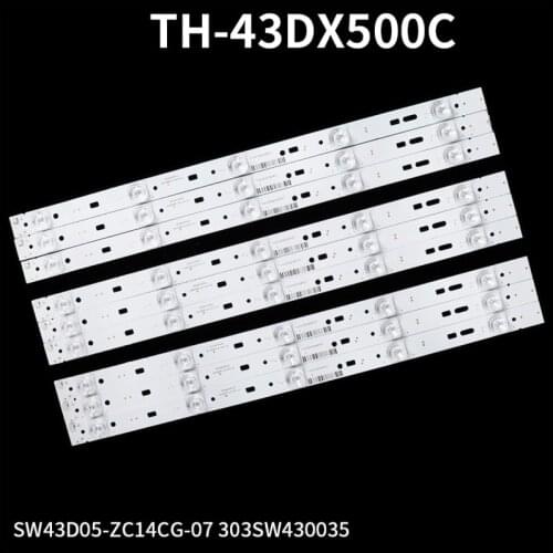 100% new LED backlight strip 5LAMP FOR Tv 43 TH-43DX500C SW43D05-ZC14CG-07 303SW430035