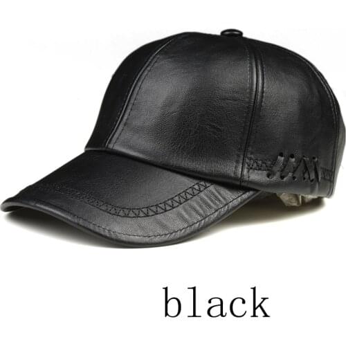 New mens baseball caps peaked caps fashion simple autumn and winter out all-match baseball caps solid color low-key