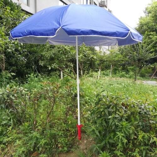 Beach Fishing Rain Gear Garden Patio Parasol Foot Pin Insertion Ground Anchor Spike Adjustable Sun Beach Umbrella Foot Holder
