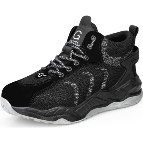 Construction Work Safety Boots Steel Toe Shoes Work Boots Men Indestructible Safety Shoes Men Winter Boots Male Industrial Shoes