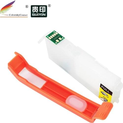 RCC380-6 refillable refill ink cartridge for Canon PIXMA TS8130 TS8230 BCI380 BCI381 BCI-380 BCI-381 BCI 380 381 1 set