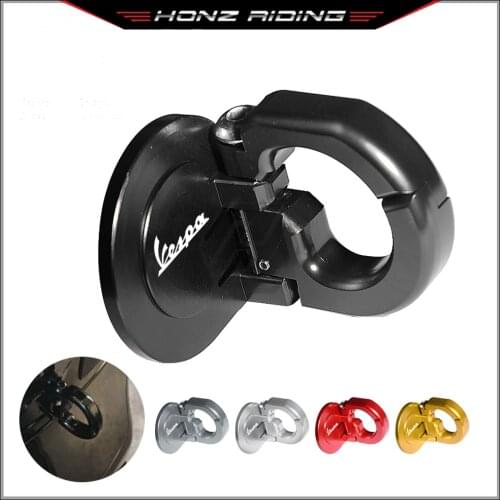 For Piaggio Vespa GTS 300 300ie GTS300 Aluminum Scooter Foldable Helmet Lock Hook