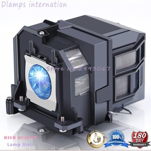 Compatible CB-670 CB-675W CB-675Wi CB-680Wi ELPLP90 V13H010L90 for Epson Projector Replacement lamp with housing