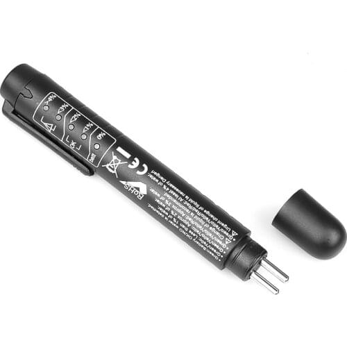 Universal Brake Fluid Tester Diagnostic Tools Accurate Oil Quality 5 Leds Auto Vehicle Brake Fluid Testing Tool