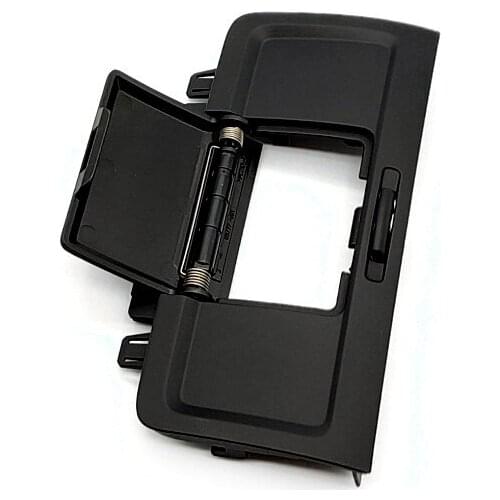 1PCS For Passat B6 B7 CC Black Car Rear Air Outlet Cigarette Lighter Cover Armrest Box Power Baffle 3C0863289 3C0 863 289