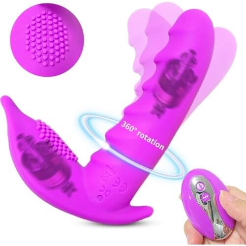 10 Frequency Swing Dildo Vibrator Penis Sex Shop Portable Clitoral Stimulator Female Masturbation Tool G-spot Vagina Massager