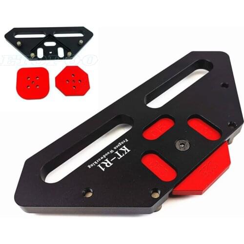 Wood Panel Radius Quick-Jig Round Corner Jig Templates R5-R30 T5-T30 Router Table Bits Jig Corner Templates Kit