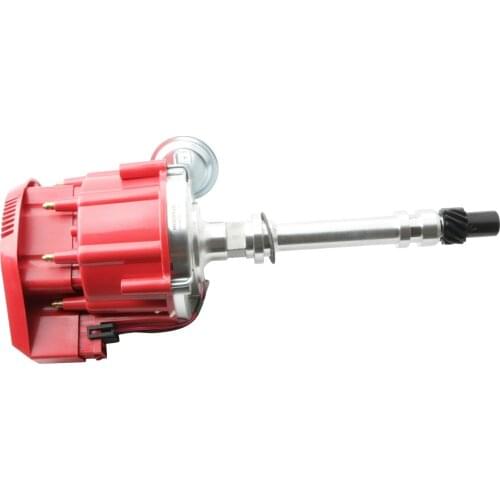 Racing Distributor Red Cap Super Coil For Chevy SBC 305/350/400 Small Block