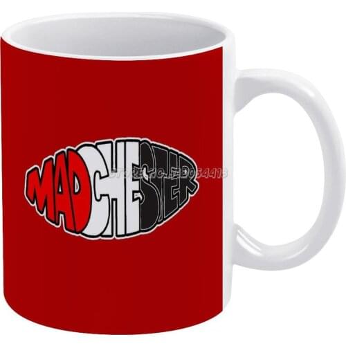 United Coffee Mugs 330ml Creative Travel Mug and Cup Office Drinkware Mugs Tazza Man United Mondays Stone Roses Soccer Soccer Ca